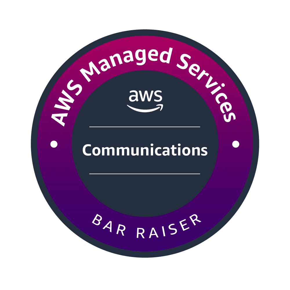 Communications Bar Raiser Badge